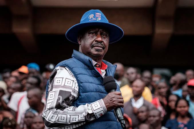 Why was Raila Odinga relieved from the African Union's role?