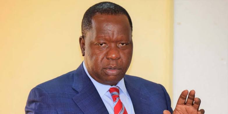 Former Interior CS Fred Matiang'i returns to Kenya from UK