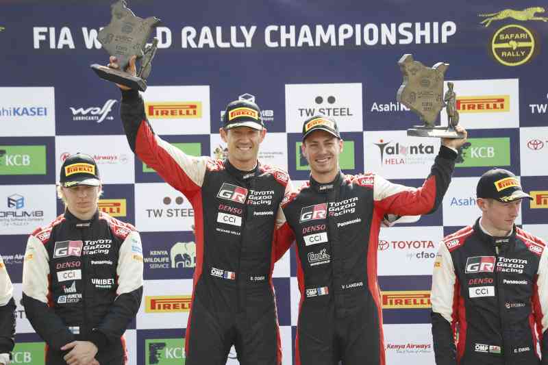 Ogier wins 2023 Safari Rally