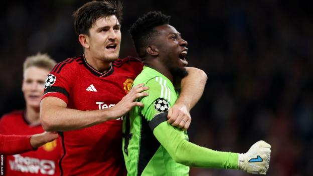 Onana and Maguire step up for Man Utd in Champions League