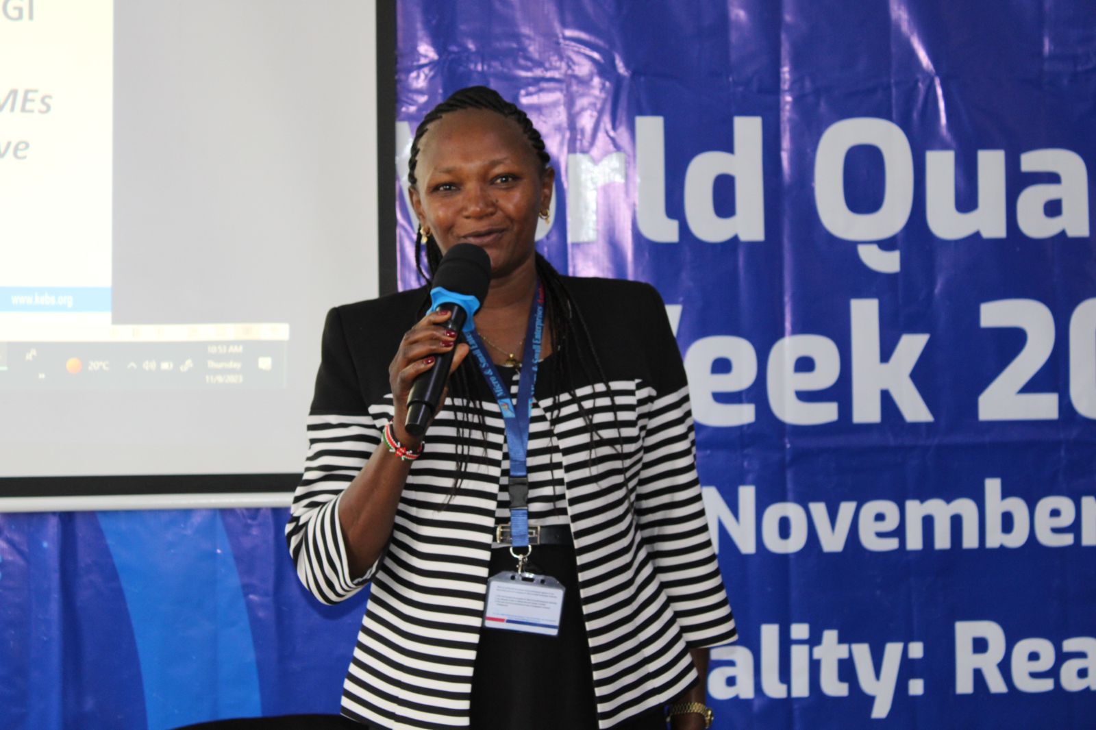 Micro, Small and Medium Enterprises mark world quality week.