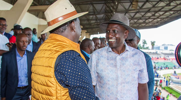 Raila's bid for AU top job to bring him together with Ruto