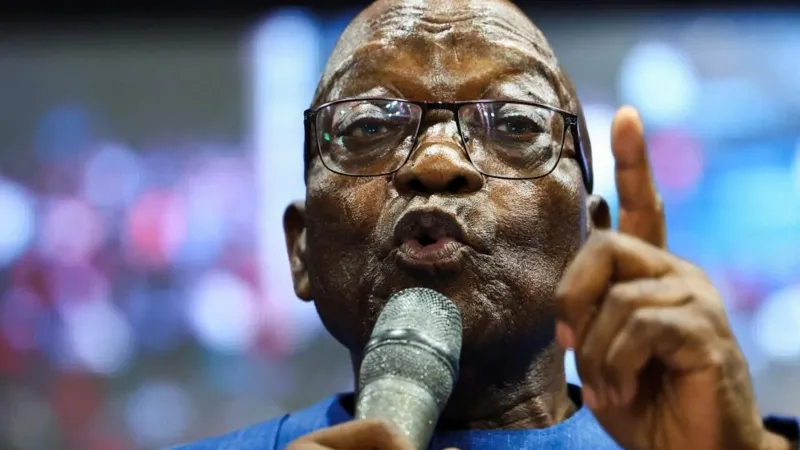 Jacob Zuma barred from running in SA election