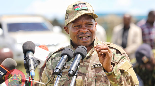 Kindiki orders arrest of hecklers at presidential functions