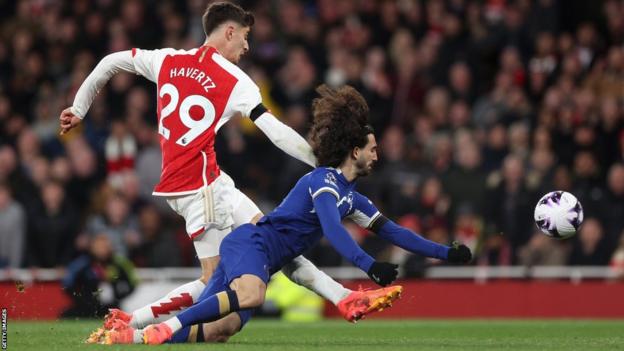 Arsenal thrash Chelsea 5 goals as Havertz scores 2