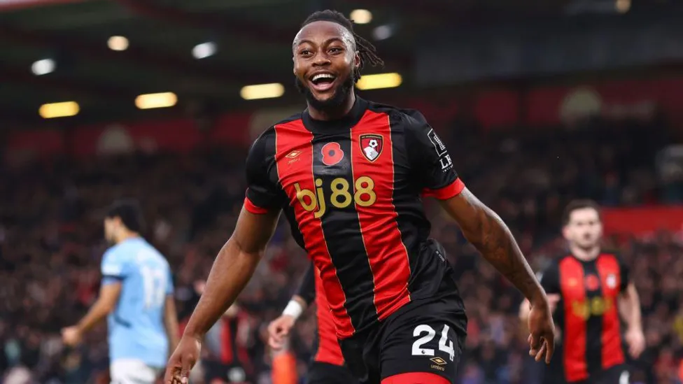 Bournemouth end Man city run with historic win