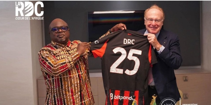 DR Congo partners with AC Milan in landmark deal