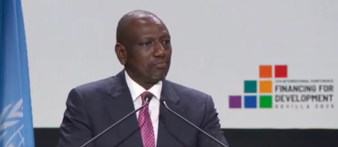 Ruto on finacing for development