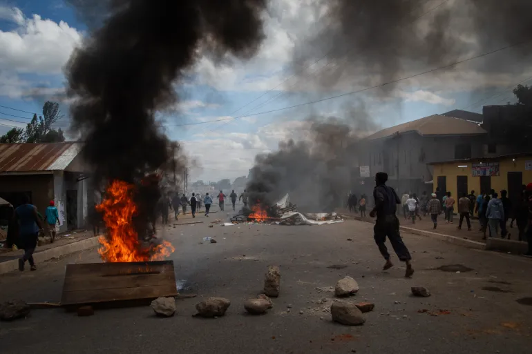 Tanzania election unrest continues for a third day